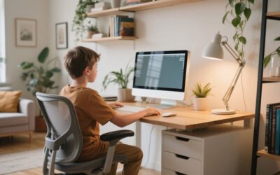 Kids Need to Practice Good Computer Ergonomics Too